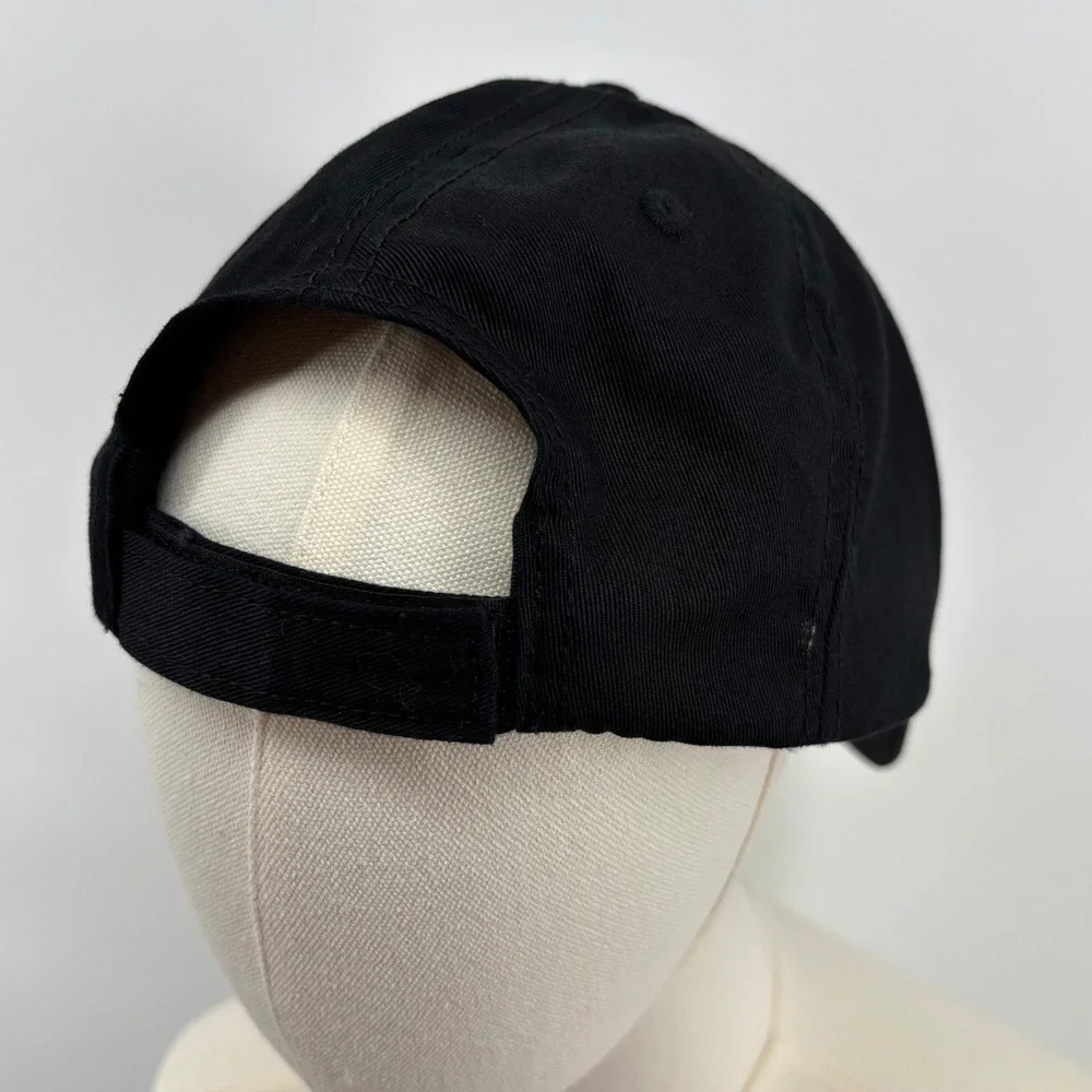Loomstate Chipotle Black Organic Cotton Baseball Cap Hat CH-U15U0024 OSFM‎